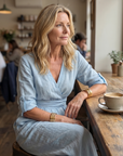 Wanda | Cross Front Wide Leg Jumpsuit