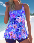 Paige | Vibrant Floral Tankini Set