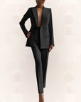 Madison | Women’s Tailored Blazer Trouser Suit Set