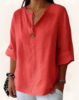 Evelyn | Relaxed V-Neck Top