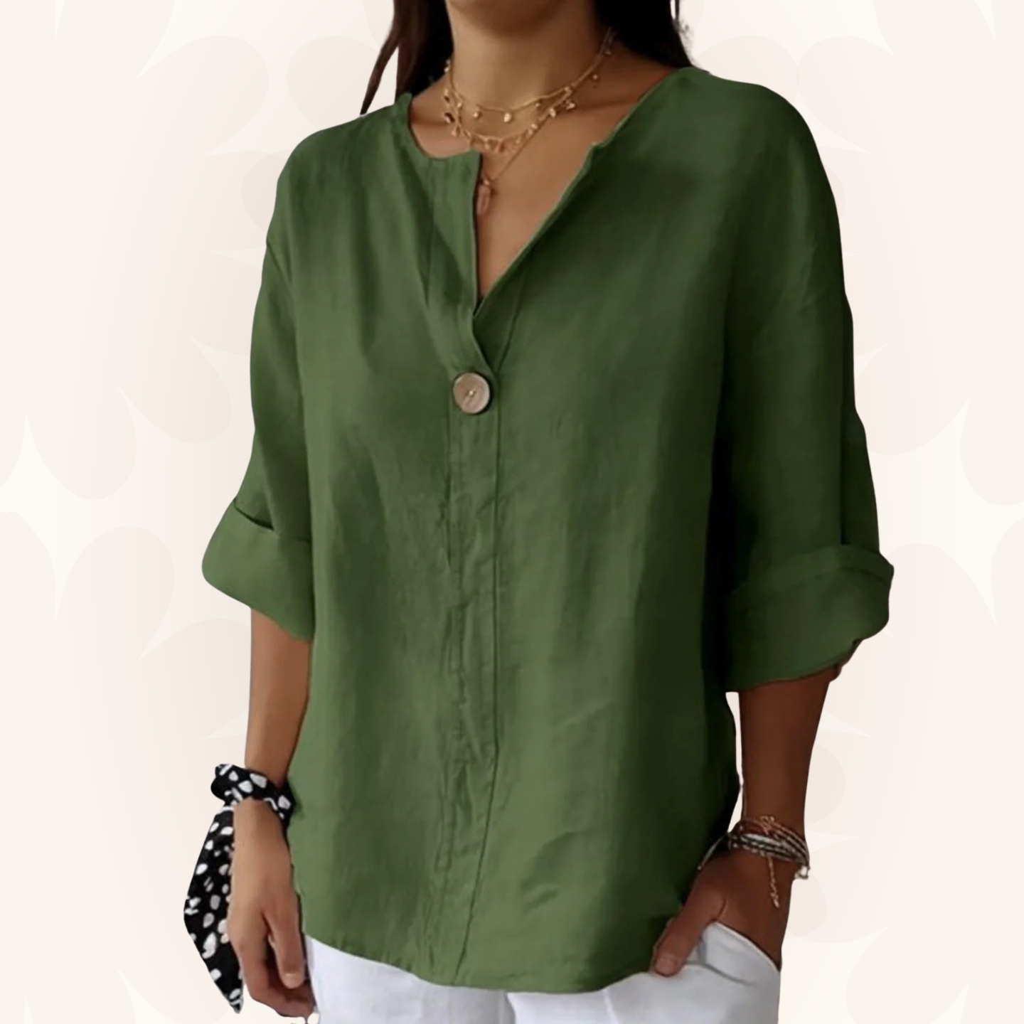 Evelyn | Relaxed V-Neck Top