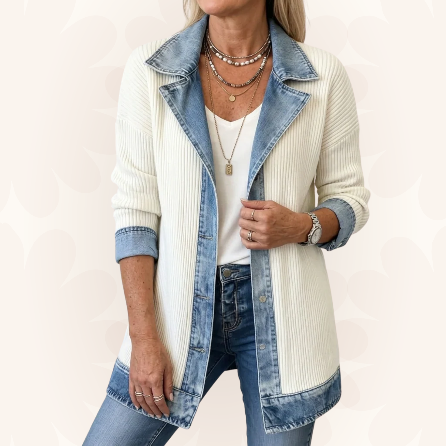 Teagan | Mixed Jacket