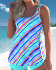 Paige | Vibrant Floral Tankini Set
