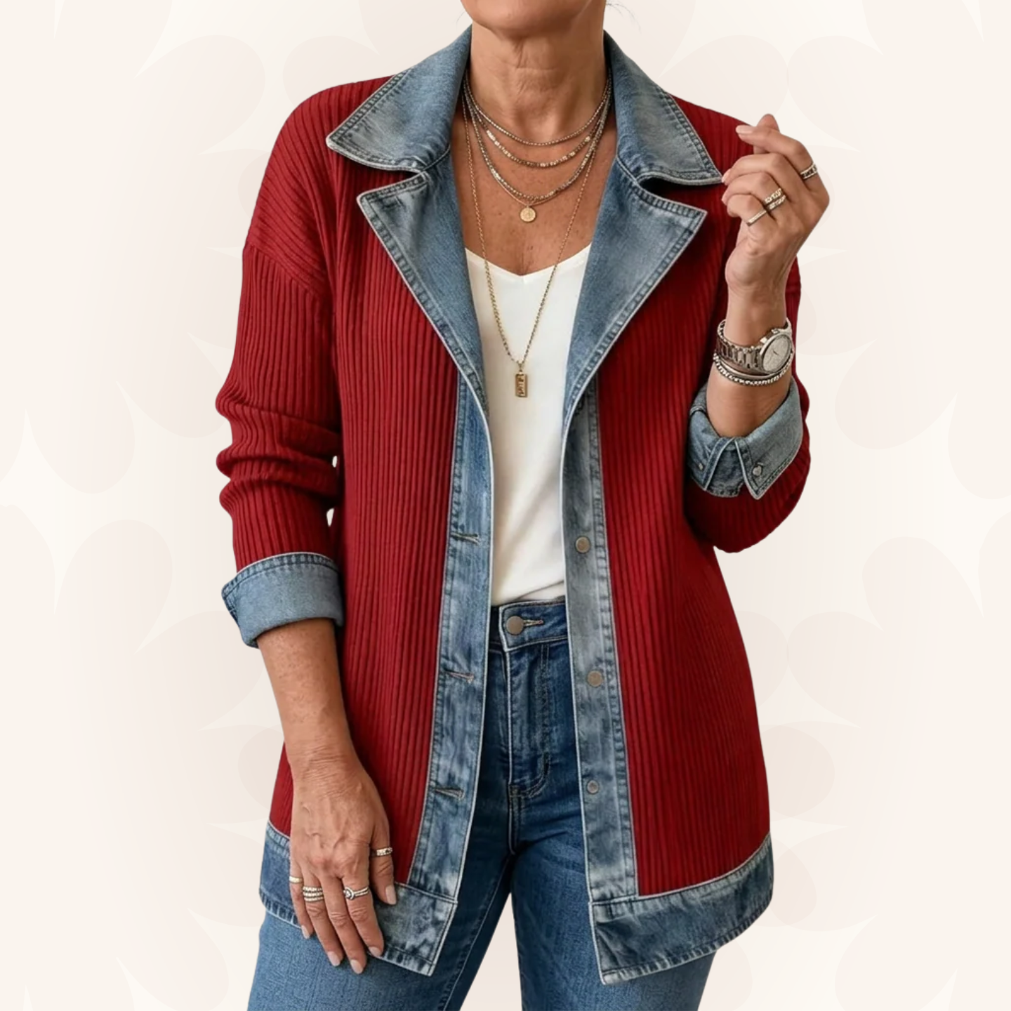 Teagan | Mixed Jacket