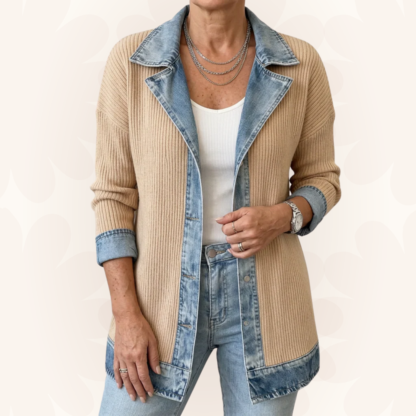 Teagan | Mixed Jacket