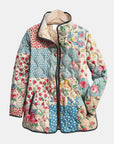Liora | Charming Floral Quilted Jacket