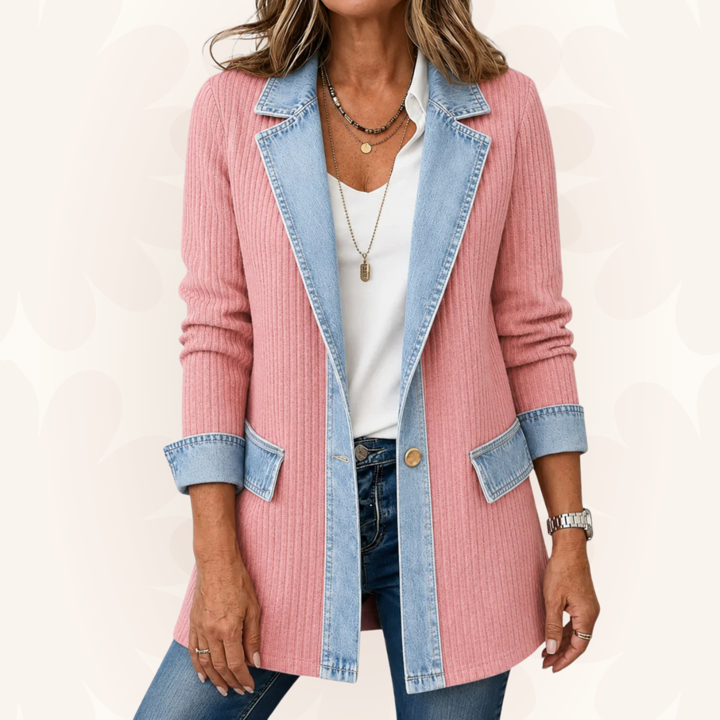 Teagan | Mixed Jacket