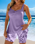 Diana | Swim Shorts Two Piece Body Covering Printed Boxer