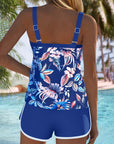 Imke | U-Neck Sleeveless Printed Tankini