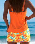 Abigail | Stylish Tankini with Tropical Skirt