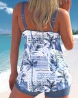 Paige | Vibrant Floral Tankini Set