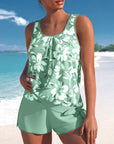 Megan  | Women Summer Tankini Two Piece Swimsuit