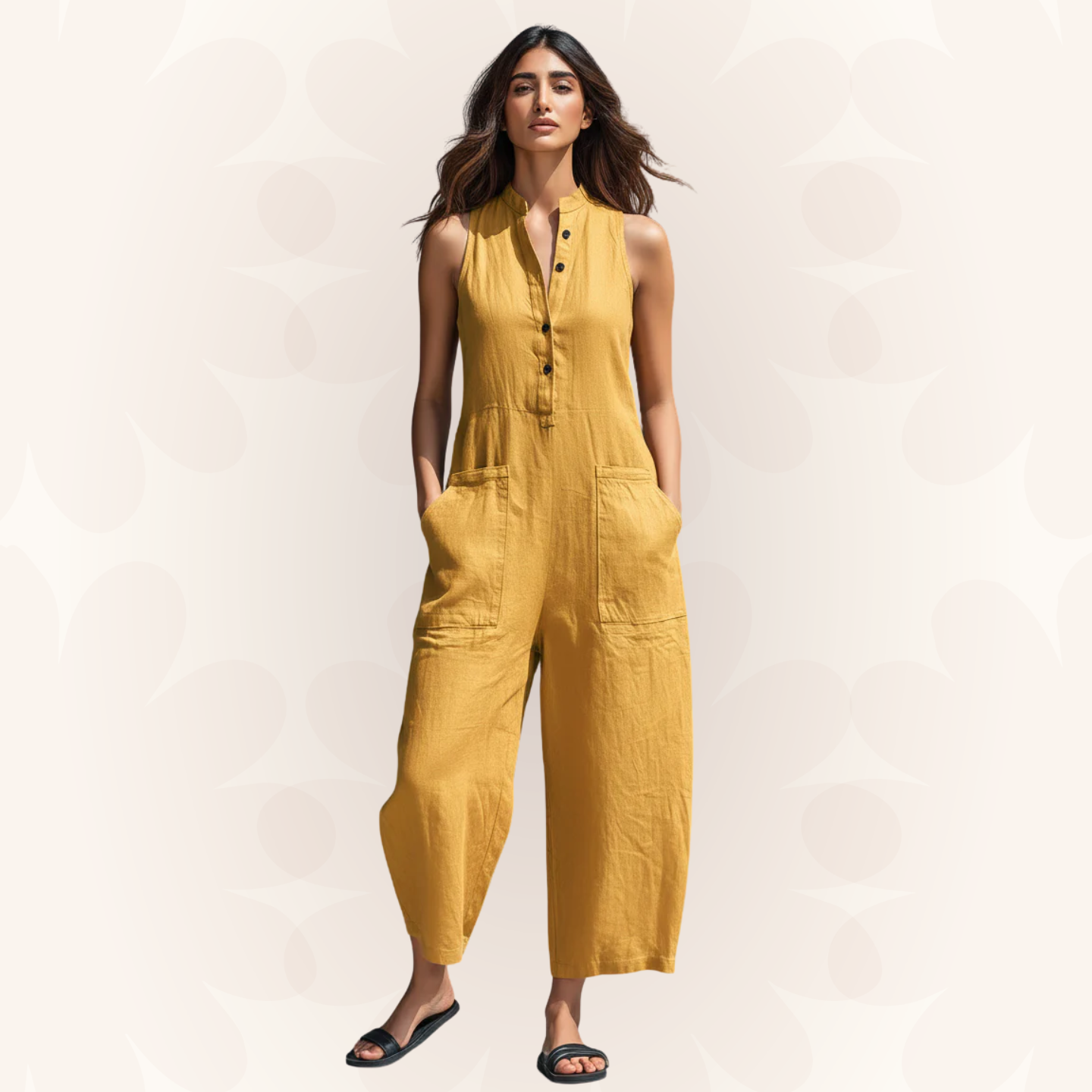 Martha | Elegant Sleeveless Jumpsuit