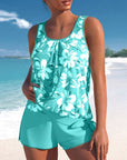 Megan  | Women Summer Tankini Two Piece Swimsuit