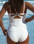Daisy | Textured Swim Tankini Set
