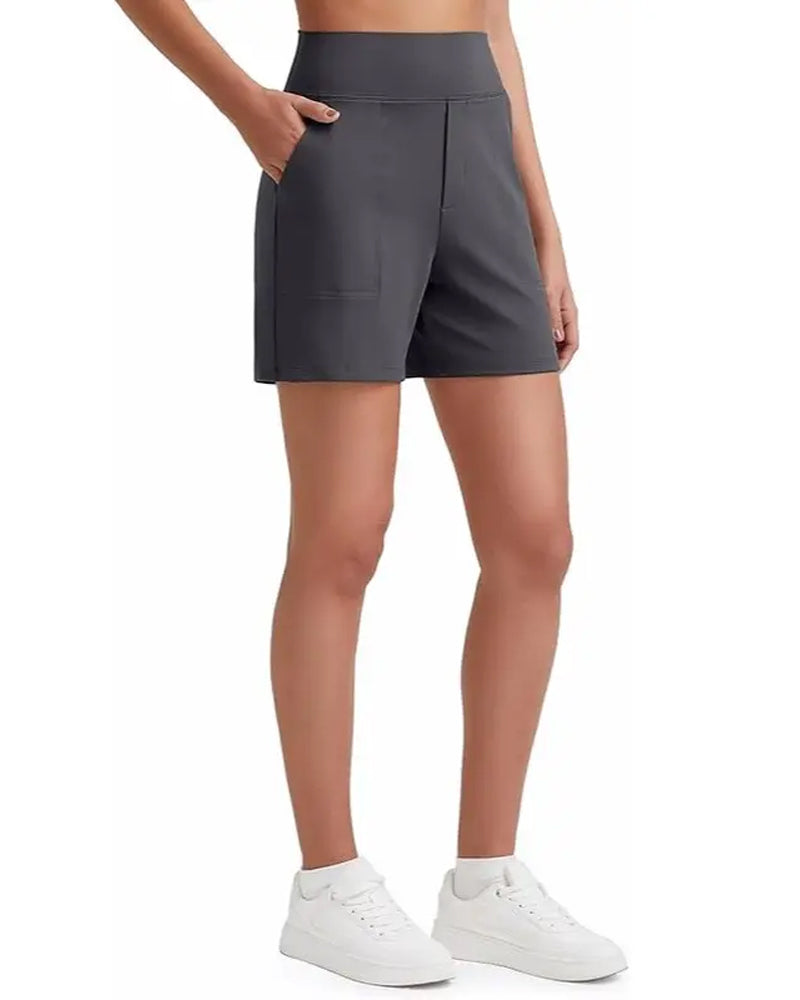 Rachel | High Waist Comfortable Shorts