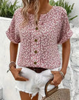 Wolena | Wildflower Notch Blouse