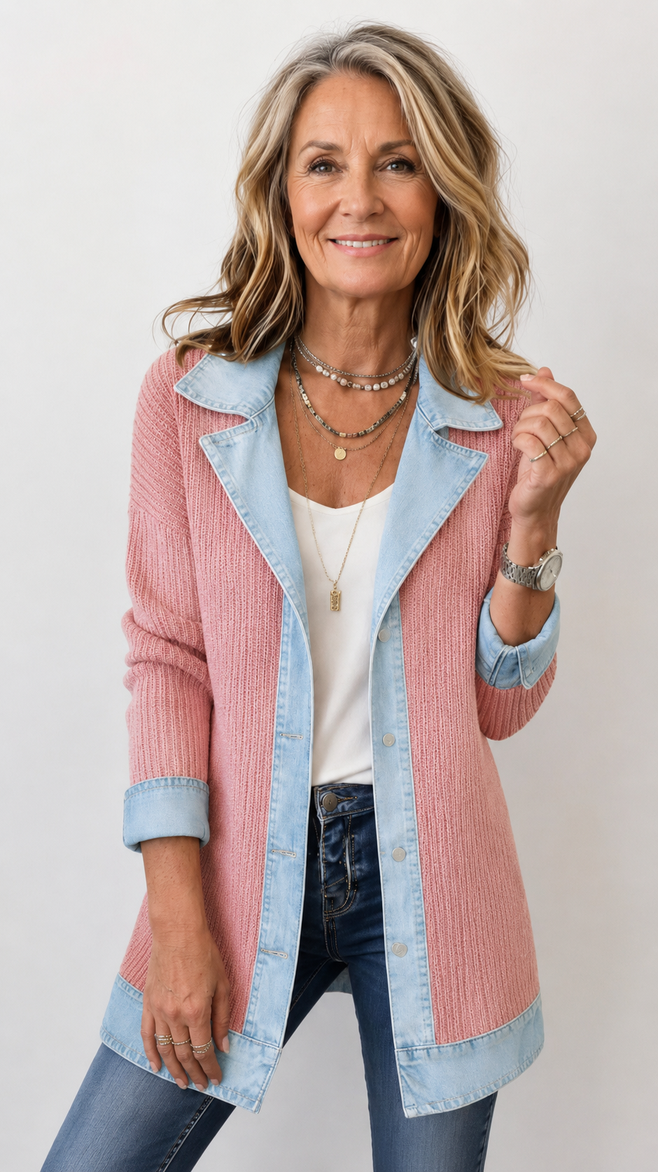 Teagan | Mixed Jacket