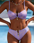 Bikini Geometric Lines Gradient