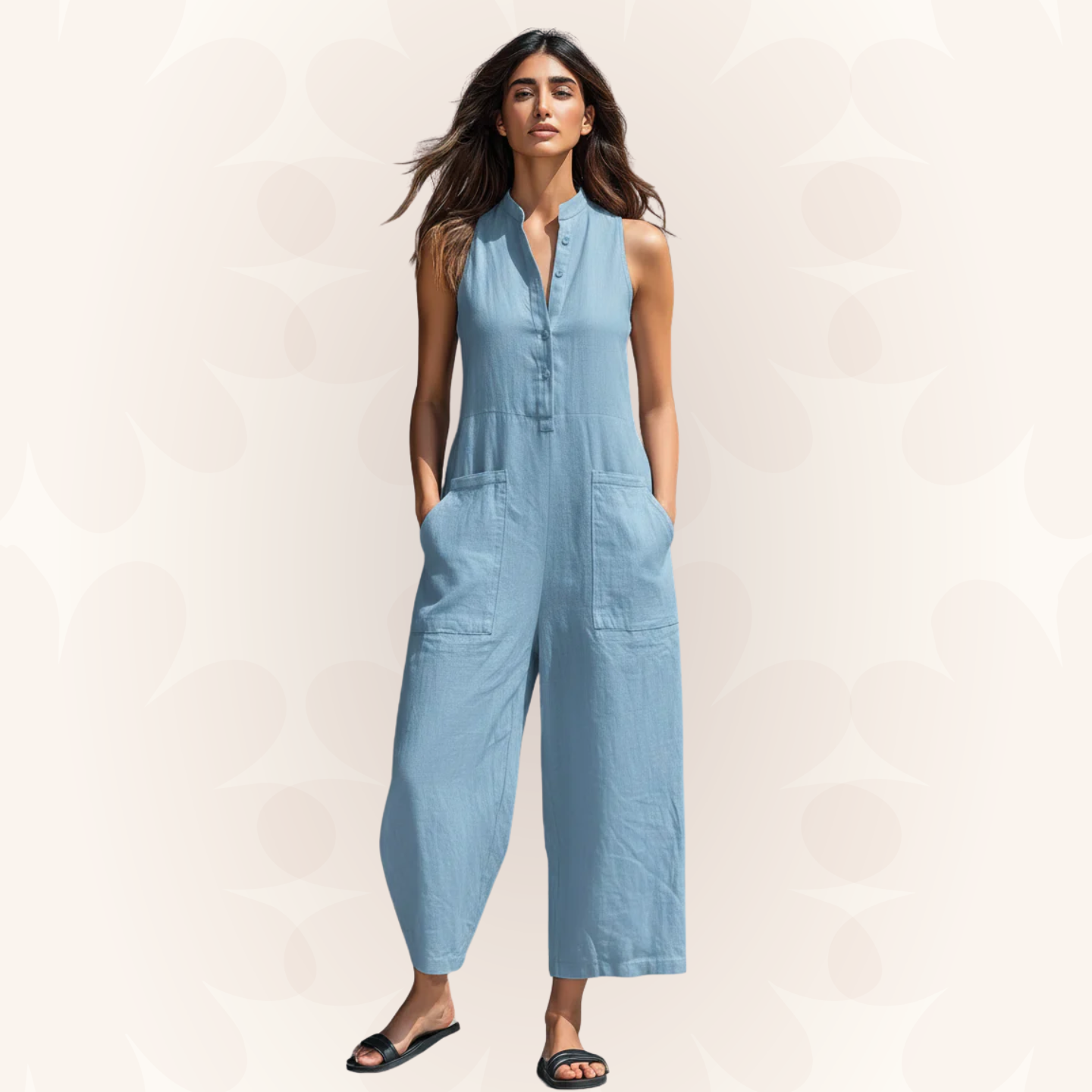 Martha | Elegant Sleeveless Jumpsuit