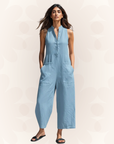Martha | Elegant Sleeveless Jumpsuit