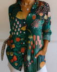 Astra | Colorful Pattern Blouse