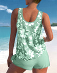 Megan  | Women Summer Tankini Two Piece Swimsuit