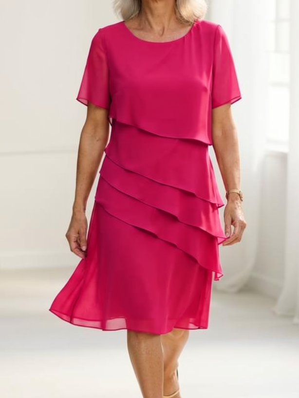 Juliette | Elegant, flowy dress with ruffles