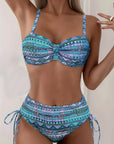 Jada | Sexy Ethnic Print Bikini Set