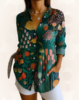 Delaney | Colorful Pattern Blouse