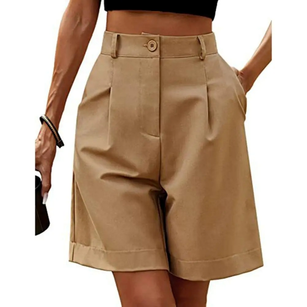 Yvonne - Elegant pleated shorts