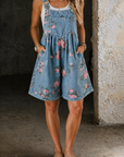 Marvina | Floral Denim Jumpsuit