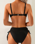 Backless Two-Piece Bikini for the Beach