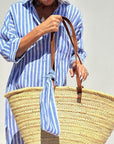 Olivia | Women Timeless Striped Summer Shirt Dress