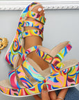Allison | Platform Ankle Strap Sandals