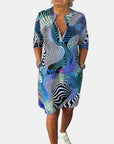 Jessica™ | Colorful V-neck Dress