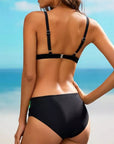 Split Bikini with Gradient Color