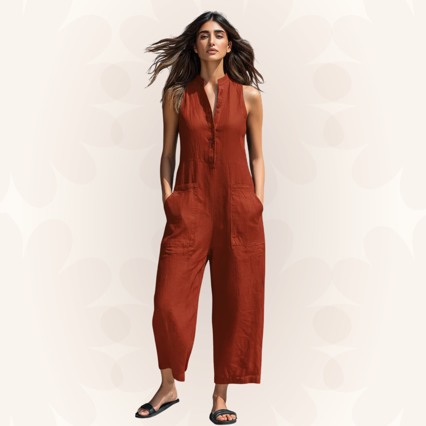 Martha | Elegant Sleeveless Jumpsuit