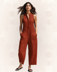 Martha | Elegant Sleeveless Jumpsuit