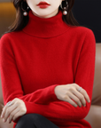 Victoria | Women’s Winter Classic Turtleneck Knit Sweater