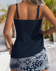 Tessa | Stylish Ruched Tankini Swim Set