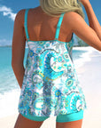 Paige | Vibrant Floral Tankini Set