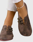 Evelyn | Women Spring Casual Slip-On Button Flats