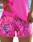 Tankini Stylish Sea Print Split