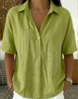 Willow | Blouse with Collar and Button