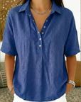 Willow | Blouse with Collar and Button