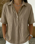 Willow | Blouse with Collar and Button