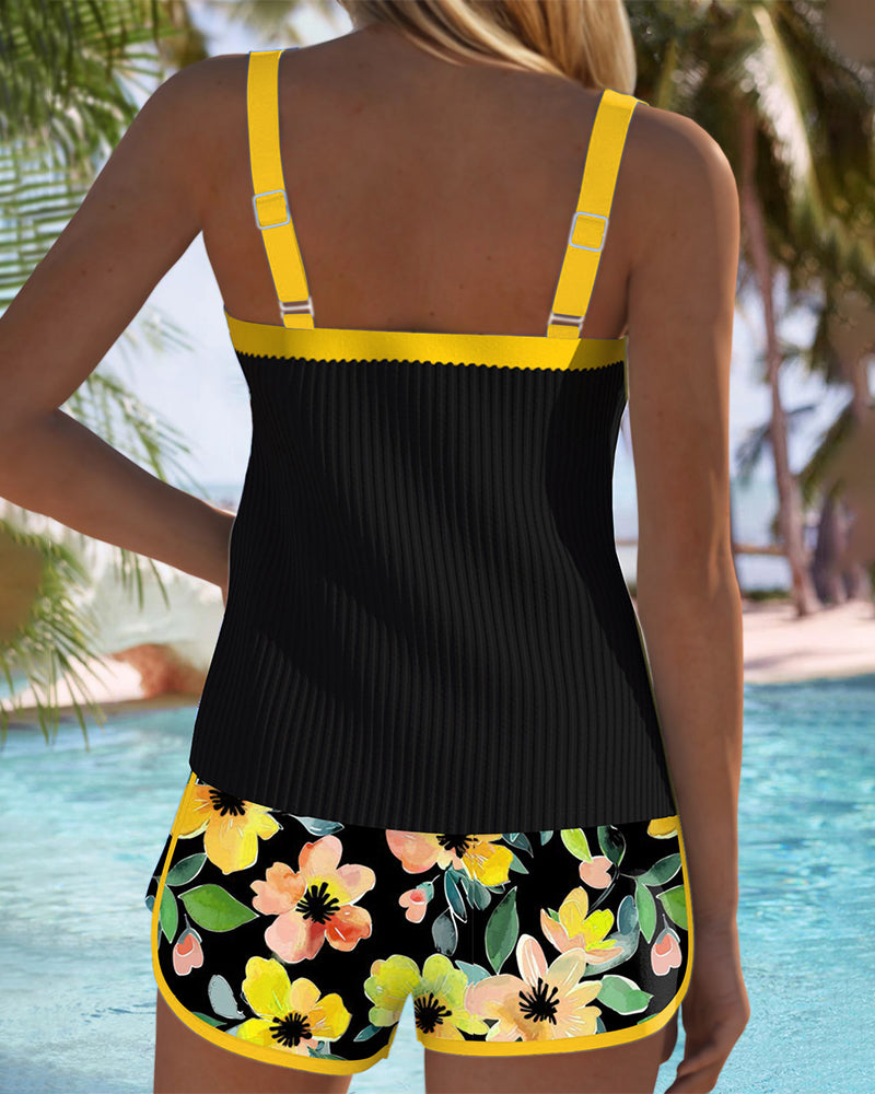 By Esmee® | Two-Piece Elegant Tankini Set