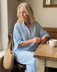 Amity | Button Front Relaxed Tunic Trouser Set