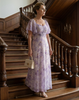 Vaelis |  Flutter Sleeve Midi Dress
